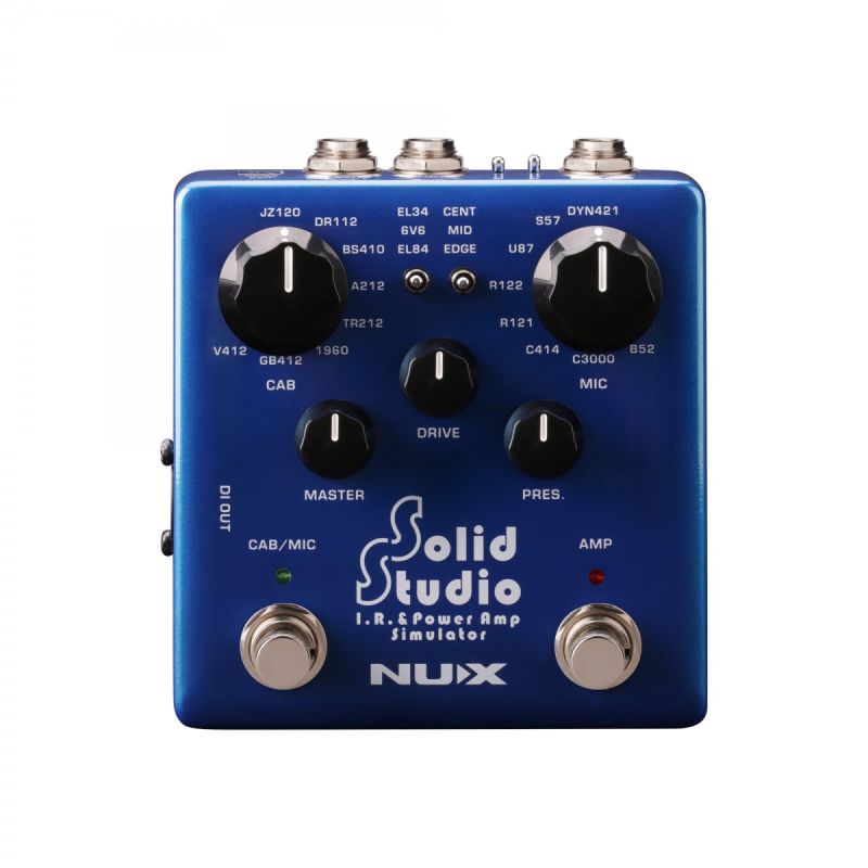 Nux Solid Studio IR ve Power Amfi Simulatorü 3