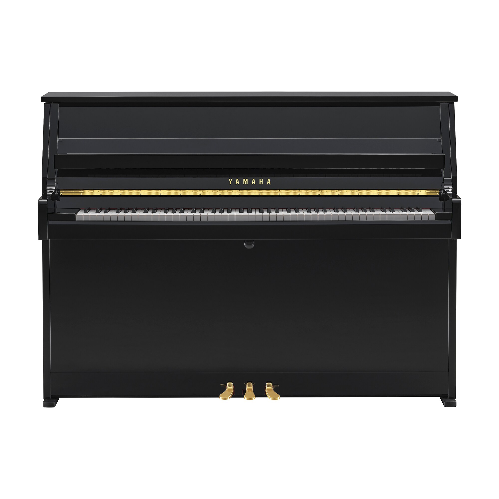 Yamaha B10 Upright Akustik Piyano (Parlak Siyah) 2
