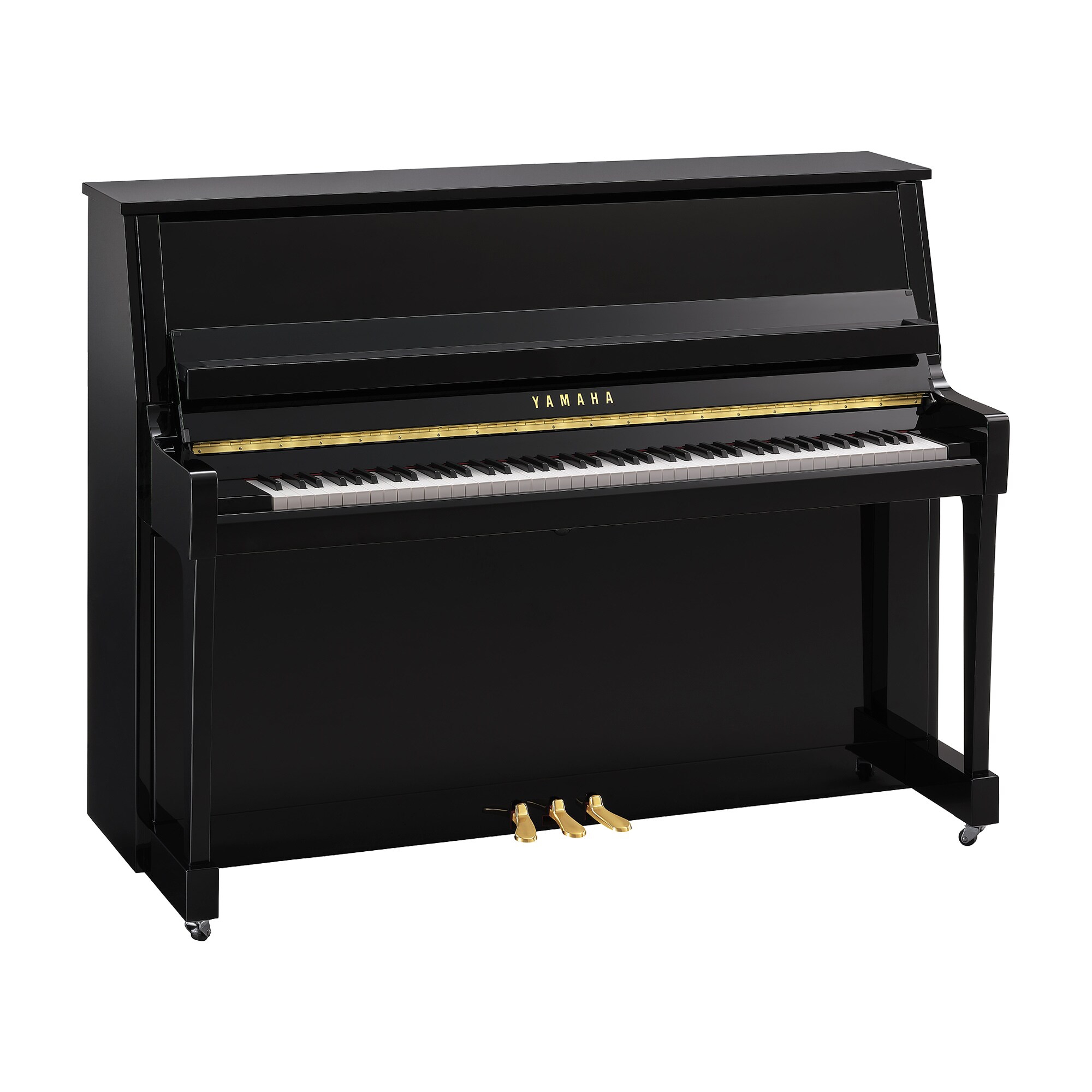Yamaha B20 Upright Akustik Piyano (Parlak Siyah) 1