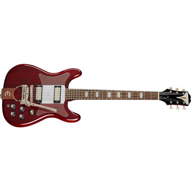 Epiphone Crestwood Custom Tremotone Elektro Gitar (Cherry) 7