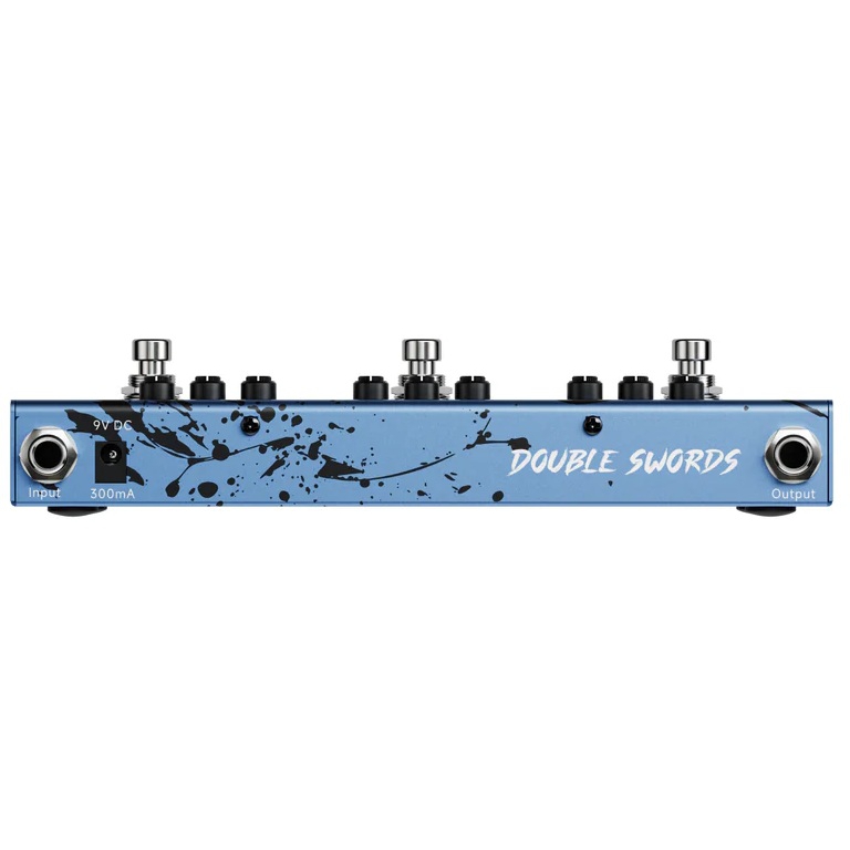 Donner MIYAVI Signature Azure Edge Triple Efekt Pedal 3