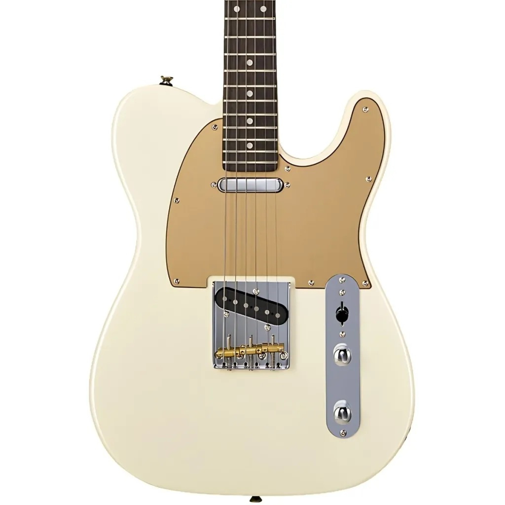 Donner DTL-600 Elektro Gitar (Vintage White) 2