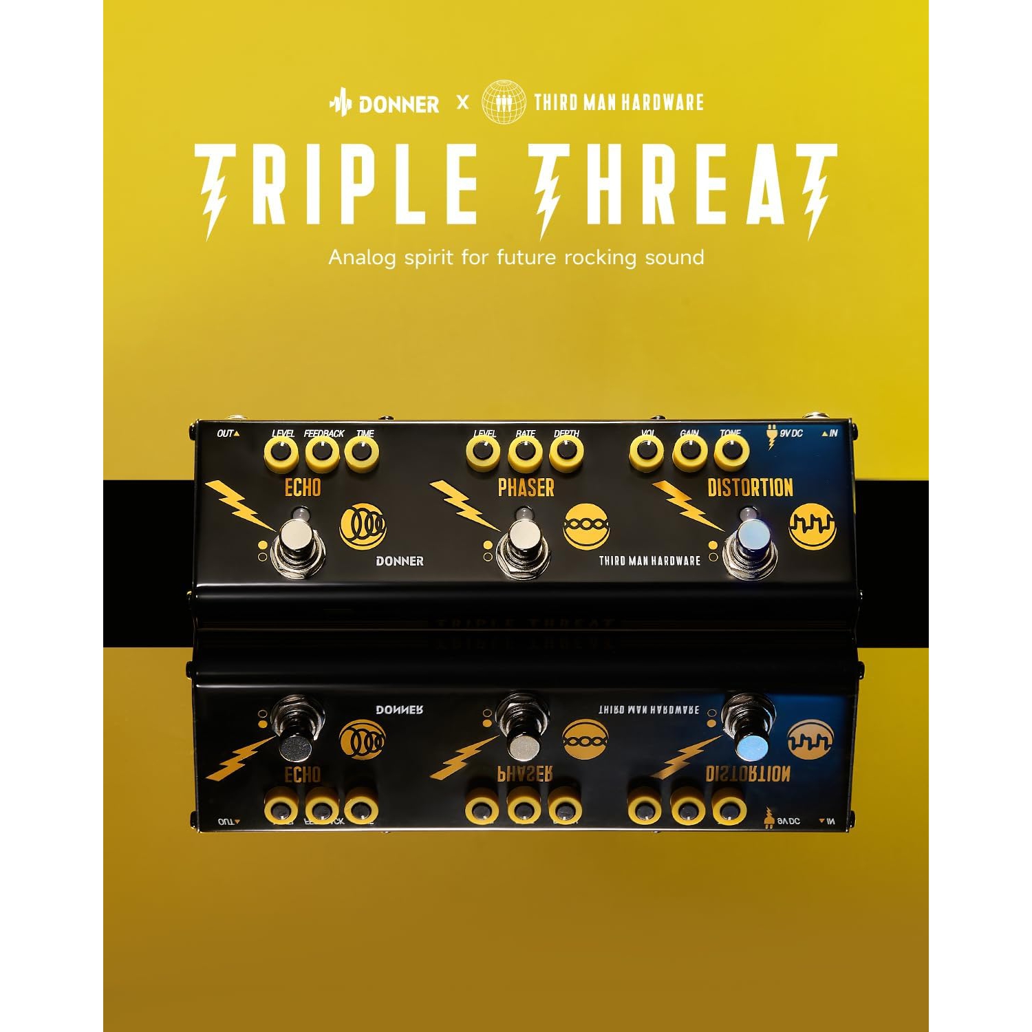Donner Triple Threat Multi Efekt Pedalı 7