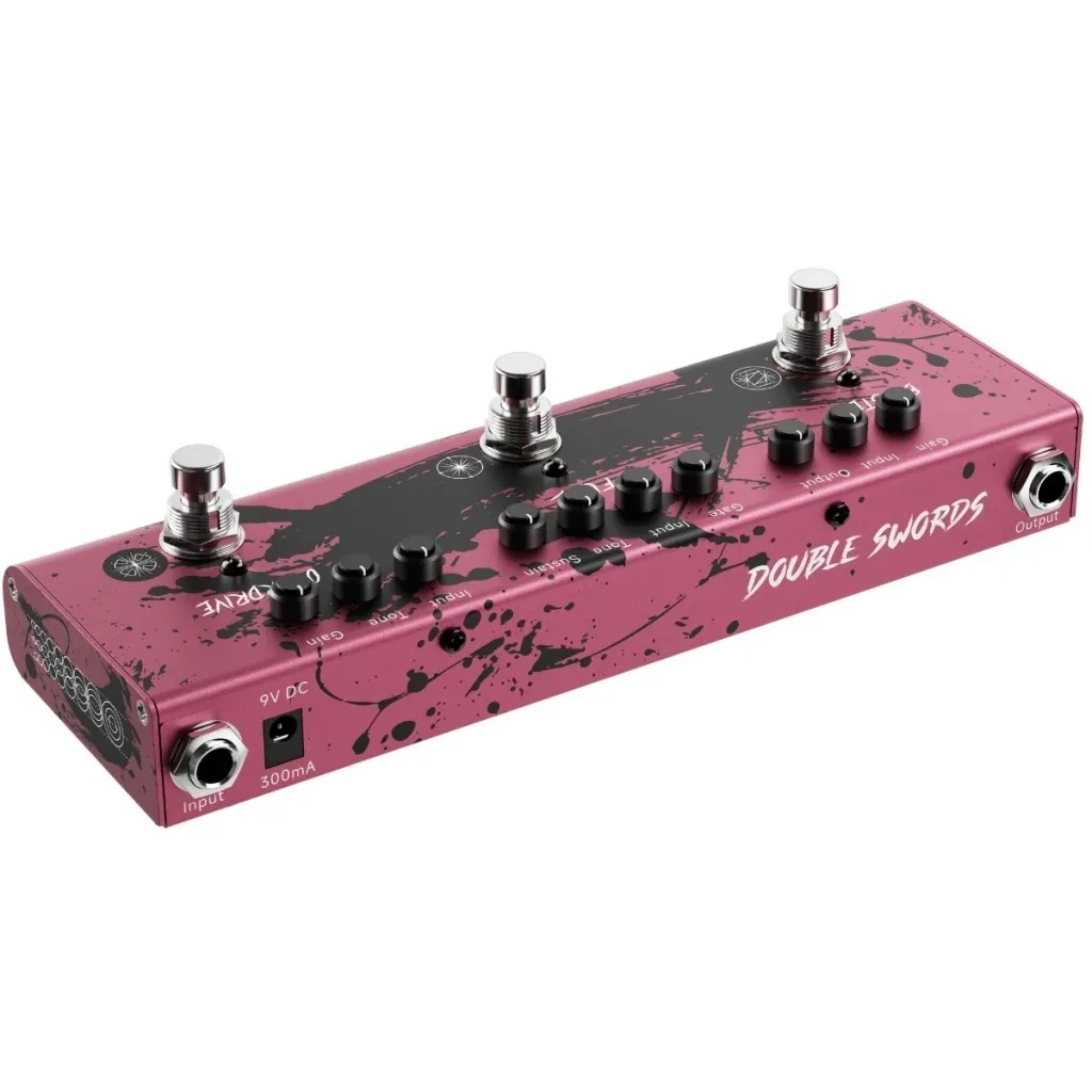 Donner Miyavi Signature Bloodsteel Triple Gitar Pedalı 3