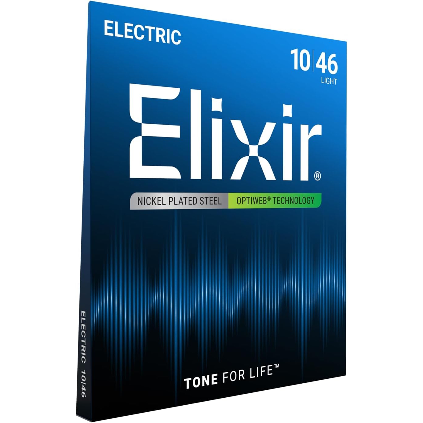 Elixir 19052 Optiweb Light Elektro Gitar Teli (10-46) 1