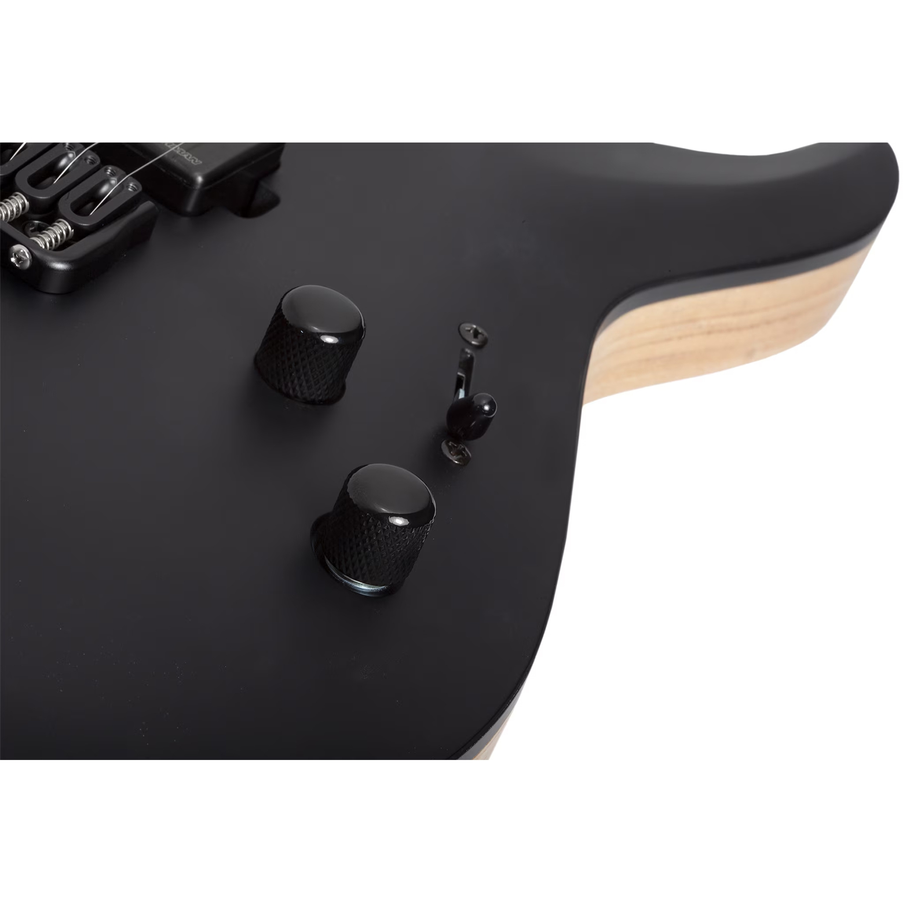 Schecter C-1 SLS Custom Elektro Gitar (Satin Black) 6
