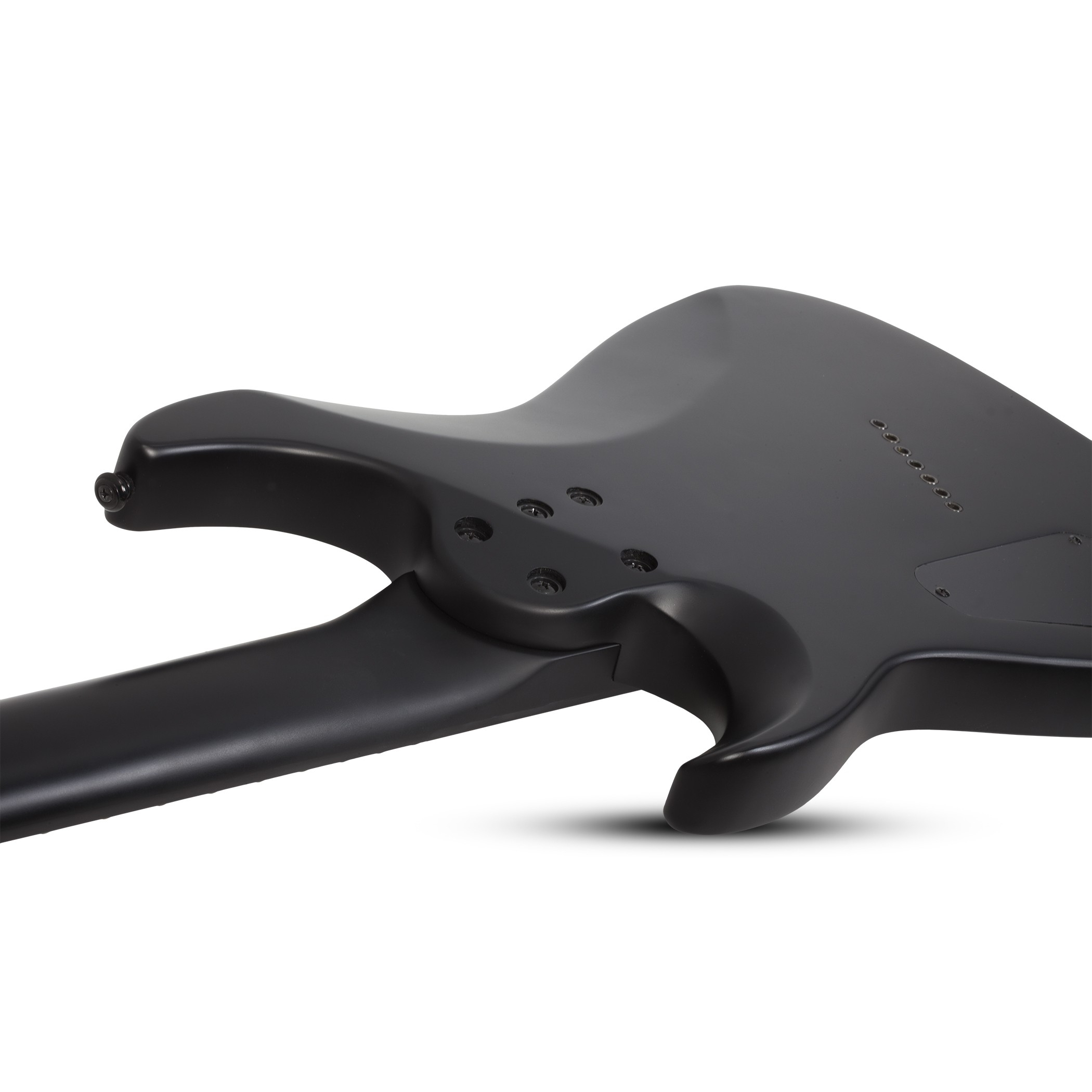 Schecter Damien-7 Multiscale 7 Telli Elelktro Gitar (Mat Siyah) 6