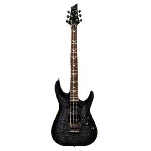Schecter Omen Extreme 6 FR Elektro Gitar (Thru Black) 1