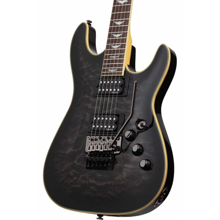 Schecter Omen Extreme 6 FR Elektro Gitar (Thru Black) 3