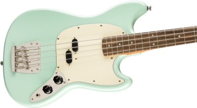 Squier Classic Vibe 60s Mustang Bass Laurel Klavye Surf Green Bas Gitar 3