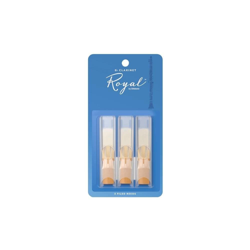 Rico Royal Rcb0325 Royal Bb Klarnet Kamışı, (3’lü Paket), No:2.5 3