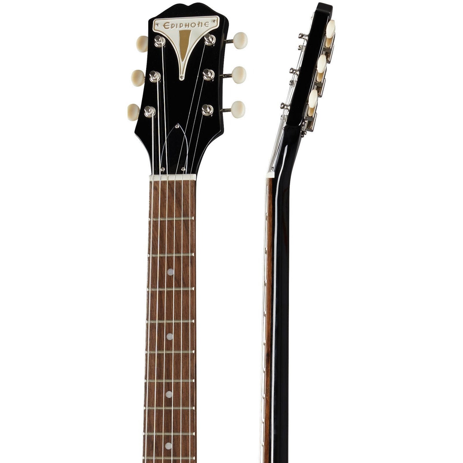 Epiphone Original Coronet Elektro Gitar (Ebony) 3