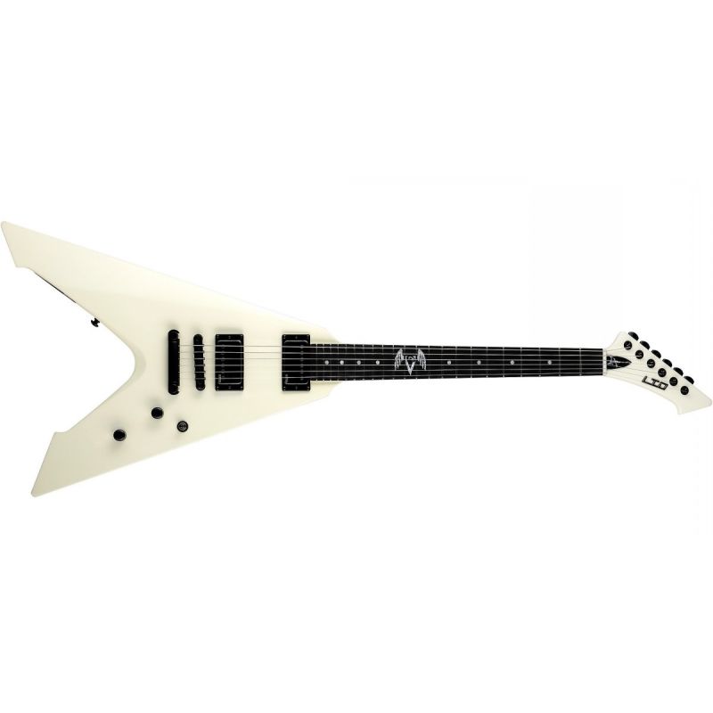 ESP LTD James Hetfield Signature Snakebyte Snow White Elektro Gitar 1