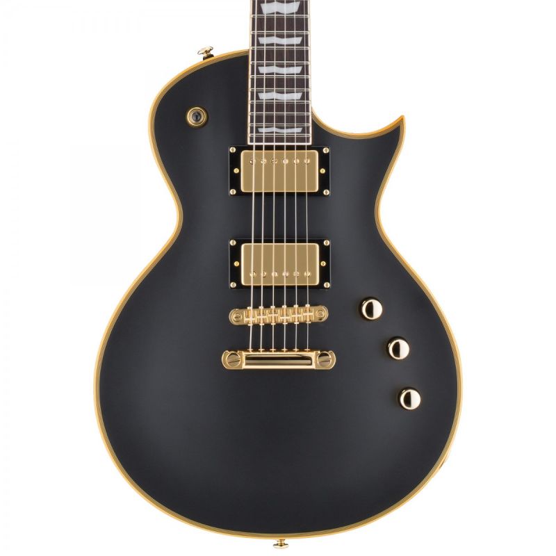 ESP LTD EC-1000 Vintage Black Duncan Elektro Gitar 2