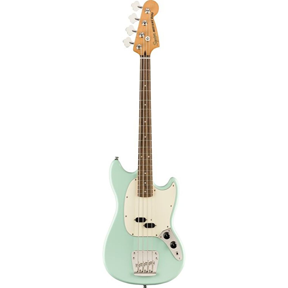 Squier Classic Vibe 60s Mustang Bass Laurel Klavye Surf Green Bas Gitar 2