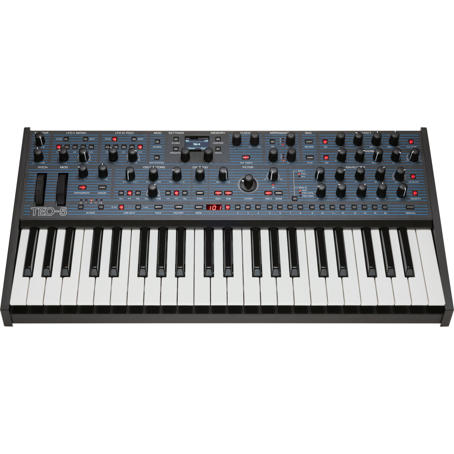 Sequential Oberheim TEO-5 Compact Polyphonic Analog Synthesizer 1