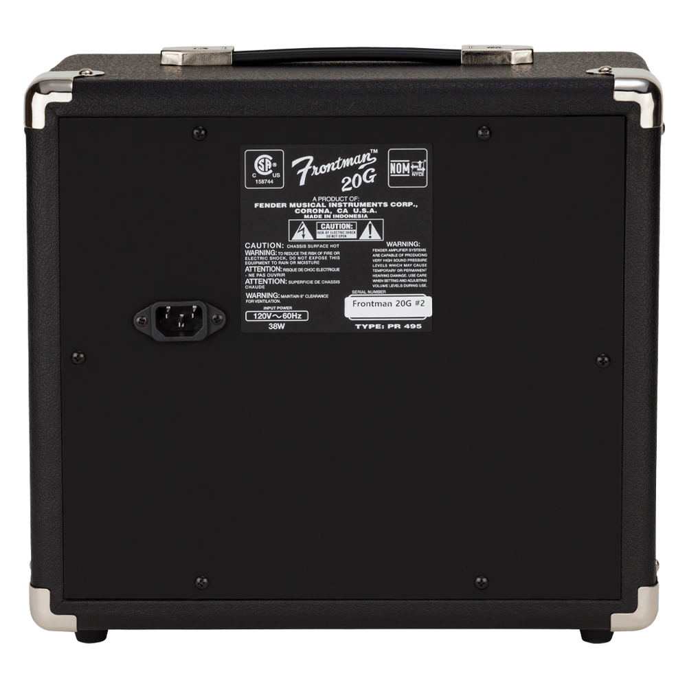 Fender Frontman 20G BLK 3