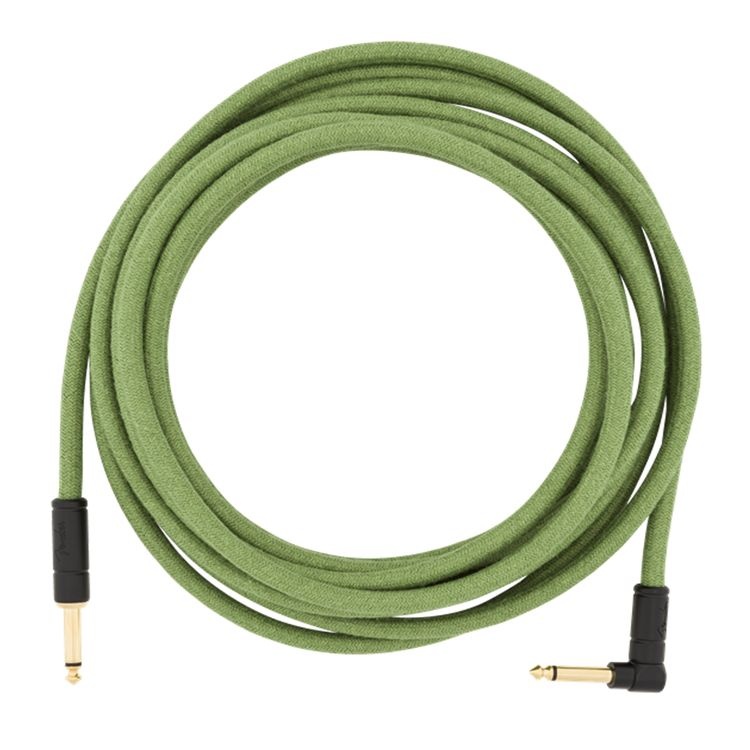 Fender 18.6 ANG CABLE PURE HEMP GRN 2