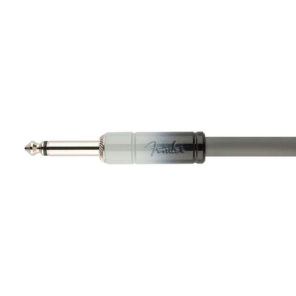 Fender Ombré Düz/Düz Uçlu 3m Silver Smoke Enstrüman Kablosu 3