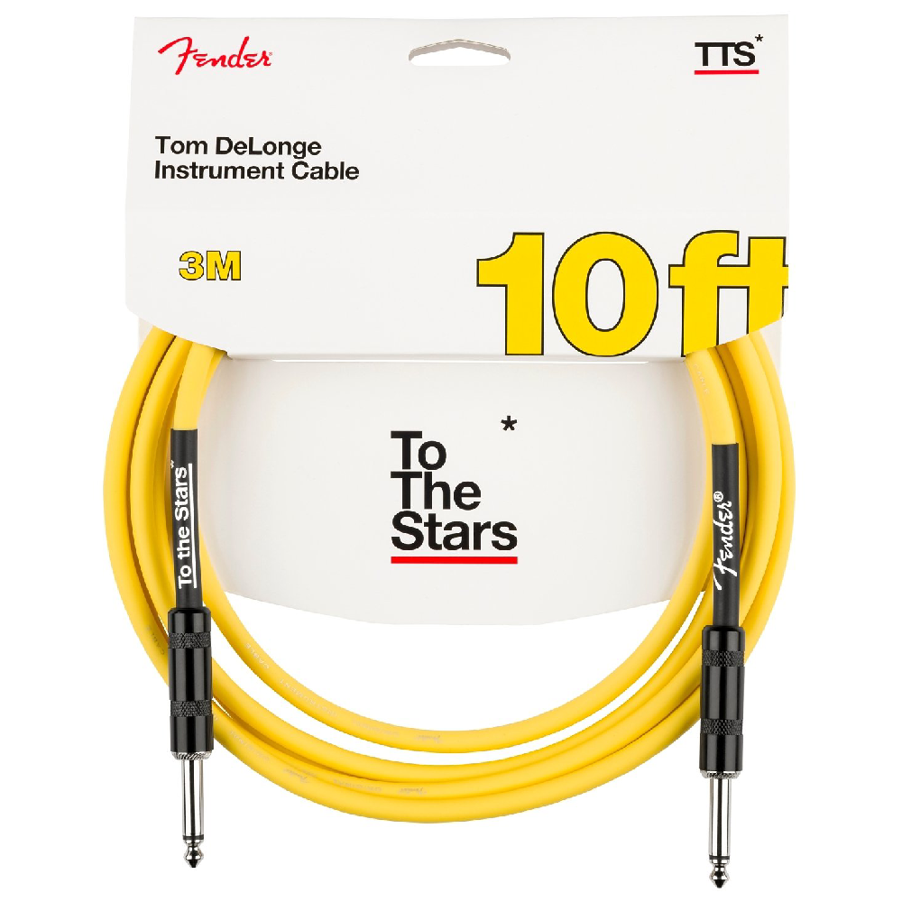 Fender Tom DeLonge 3m To The Stars Graffiti Yellow Enstrüman Kablosu 1