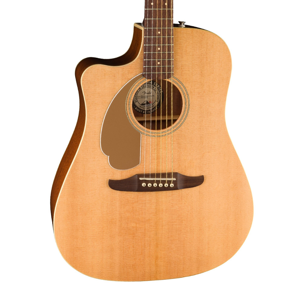 Fender Redondo Player Ceviz Klavye GPG Natural Solak Elektro Akustik Gitar 4