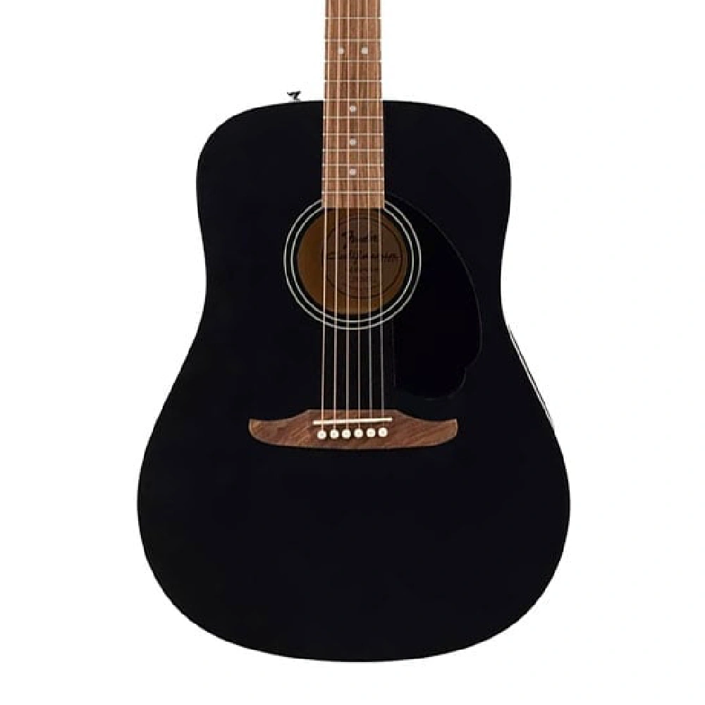 Fender California Debut Redondo Dreadnought Ceviz Klavye Black Akustik Gitar 3