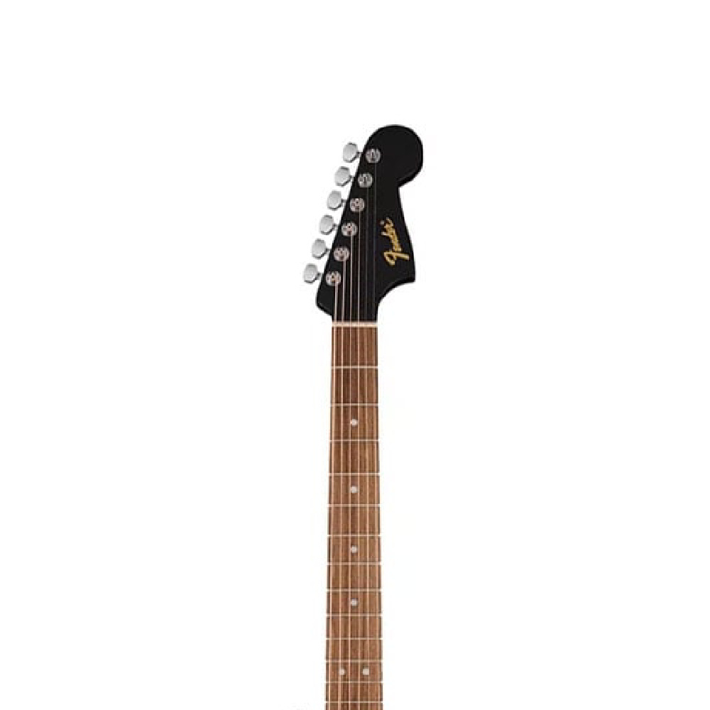 Fender California Debut Redondo Dreadnought Ceviz Klavye Black Akustik Gitar 4