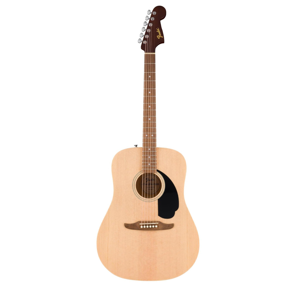 Fender California Debut Redondo Dreadnought Ceviz Klavye Naturel Akustik Gitar 1