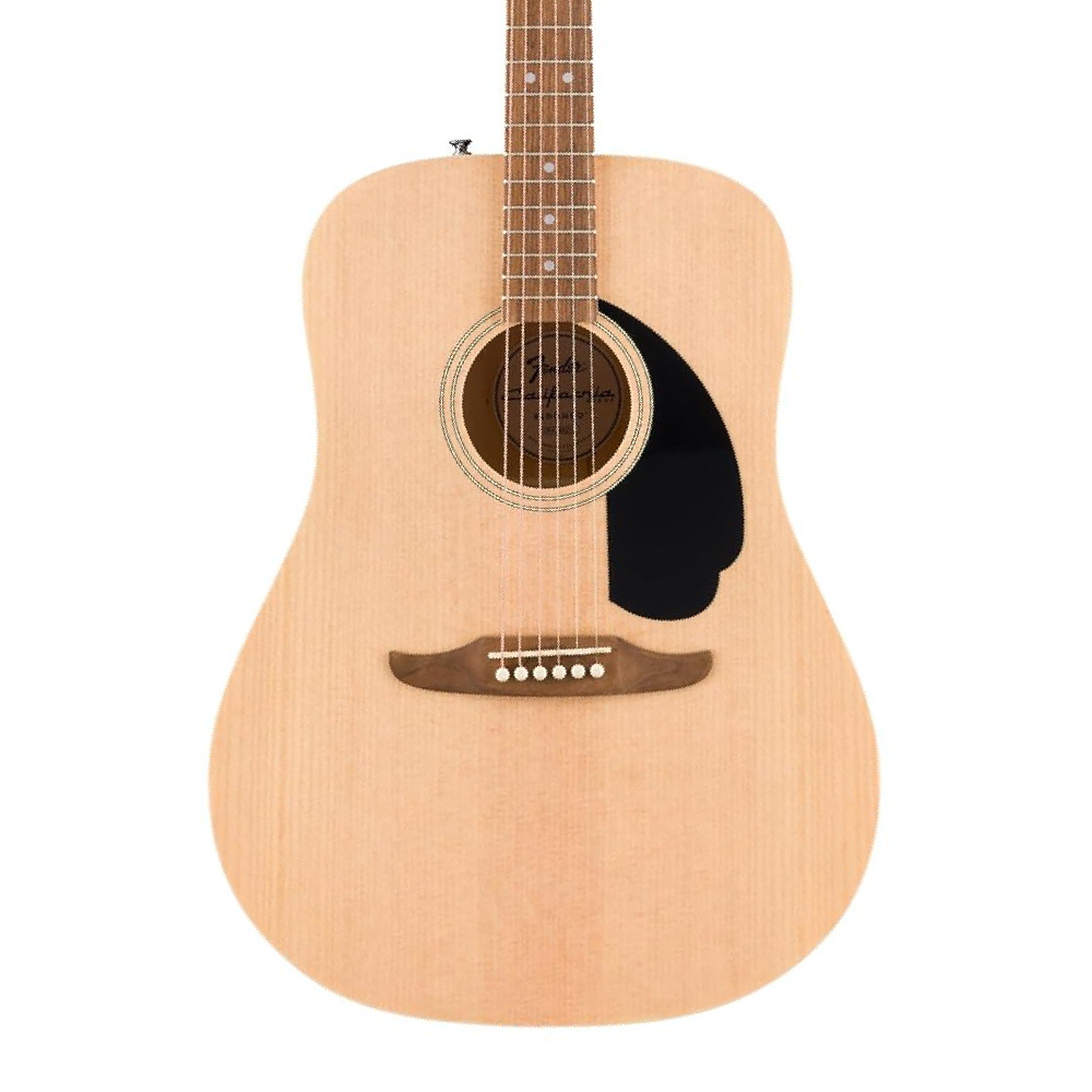 Fender California Debut Redondo Dreadnought Ceviz Klavye Naturel Akustik Gitar 2