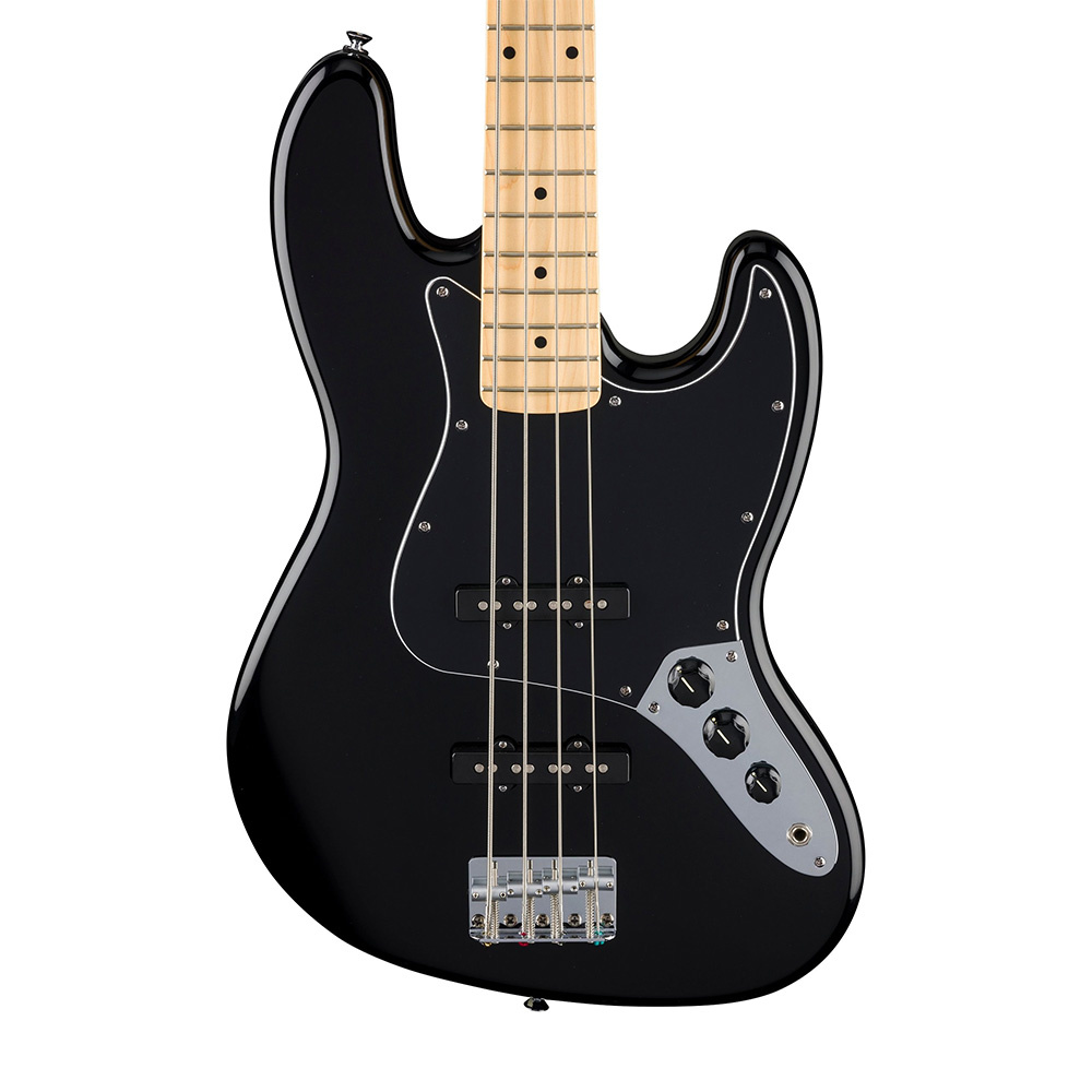 Fender Standard Jazz Bass Akçağaç Klavye Black Bas Gitar 3