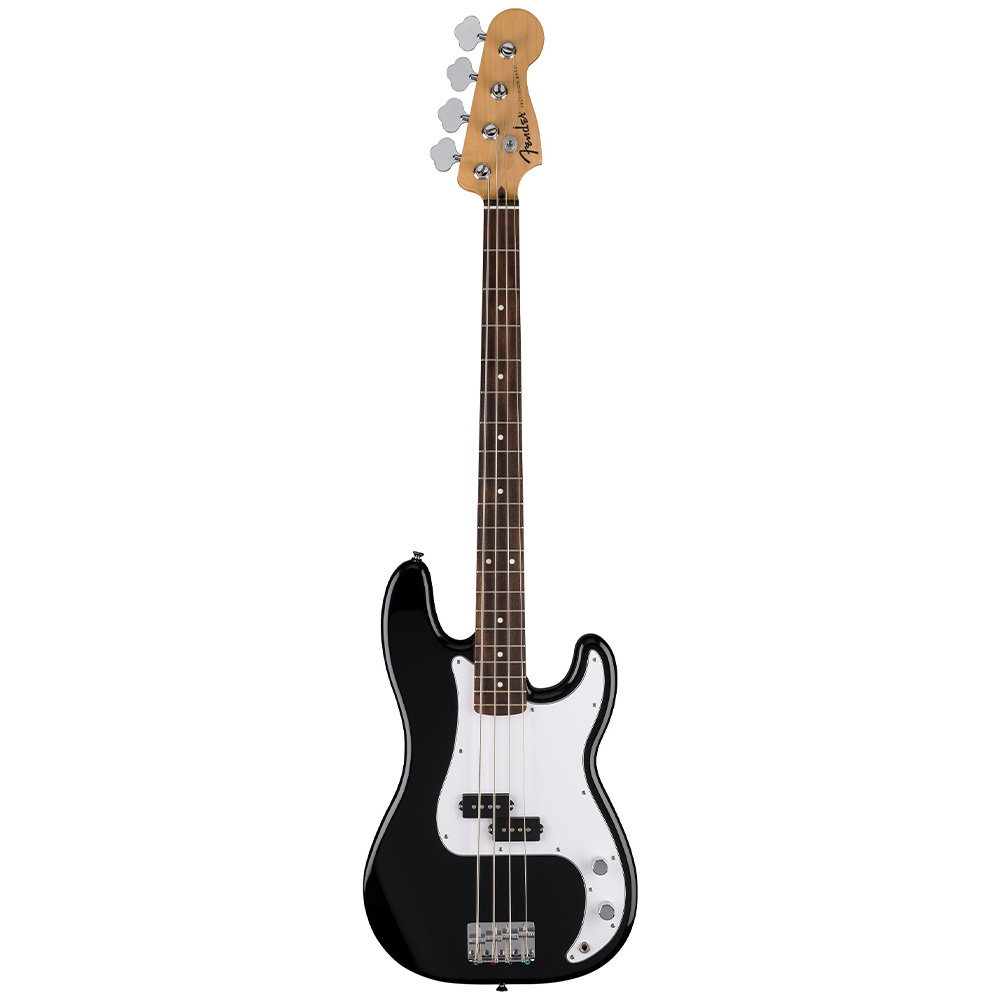 Fender Standard Precision Bass Laurel Klavye Black Bas Gitar 1