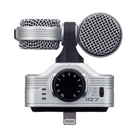 Zoom IQ7 Stereo Kayıt Mikrofonu iPhone/iPad/iPod Uyumlu 4