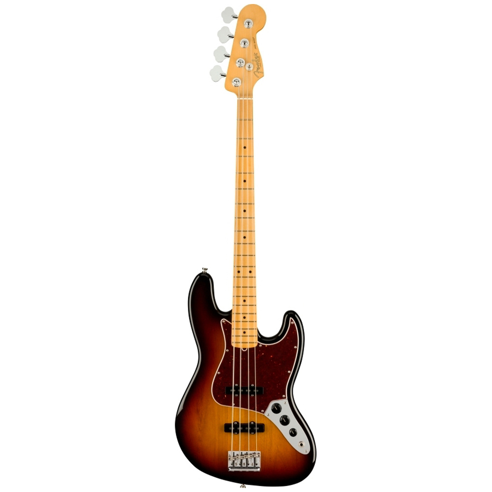 Fender American Professional II Jazz Bass Akçaağaç Klavye 3-Color Sunburst Bas Gitar 1
