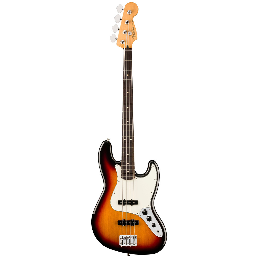 Fender Player II Jazz Bass Gülağacı Klavye 3 Ton Sunburst Bas Gitar 1