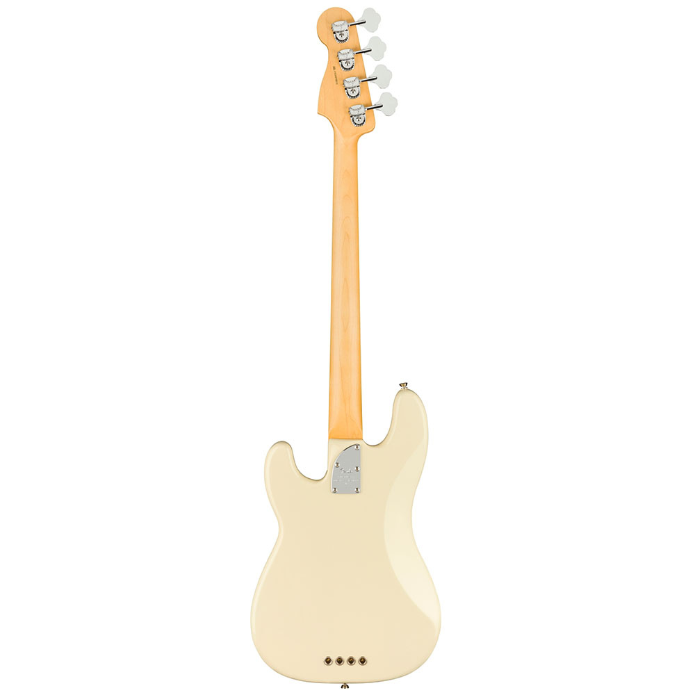 Fender American Professional II Precision Bass Akçaağaç Klavye Olympic White Bas Gitar 2