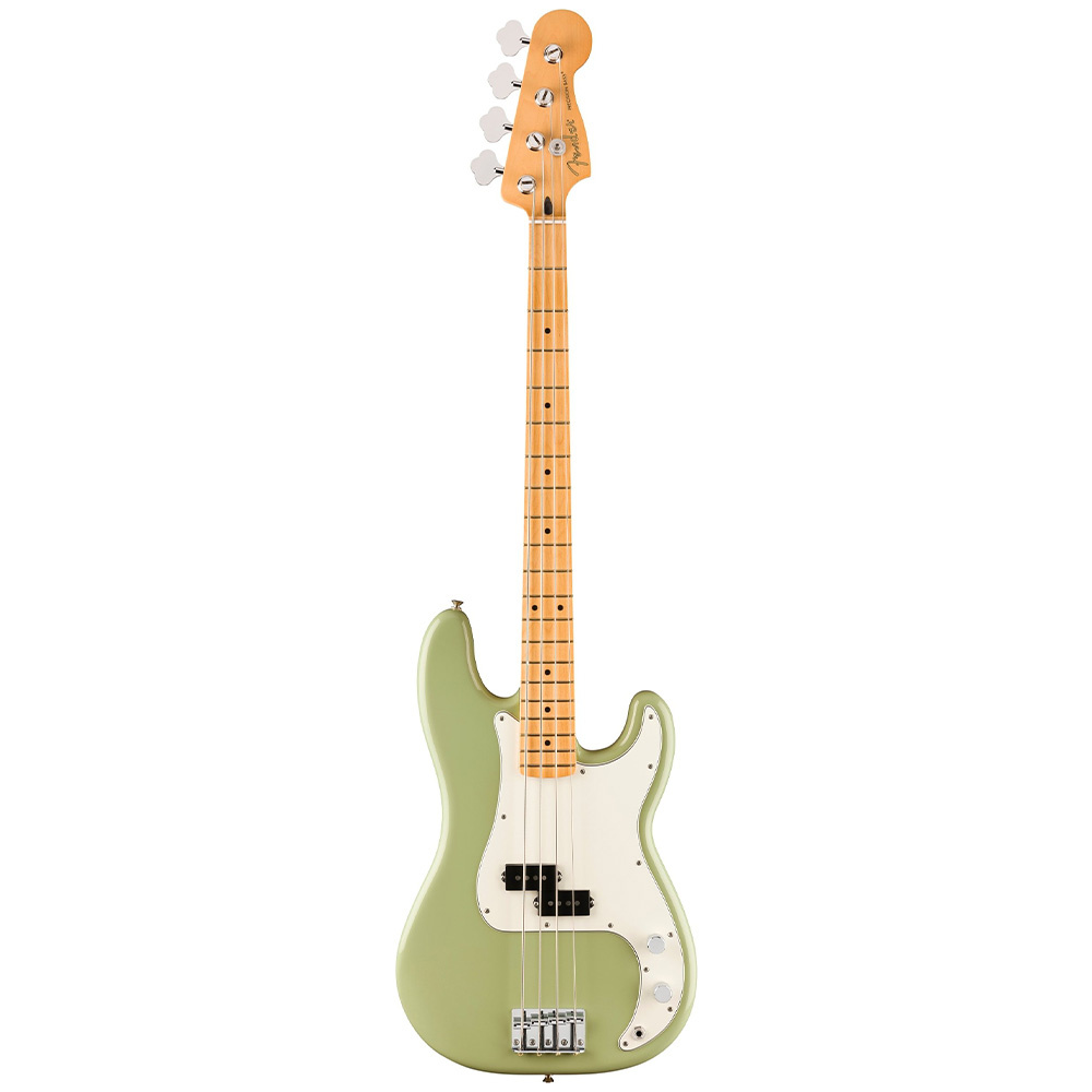 Fender Player II Precision Bass Akçaağaç Klavye Birch Green Bas Gitar 1