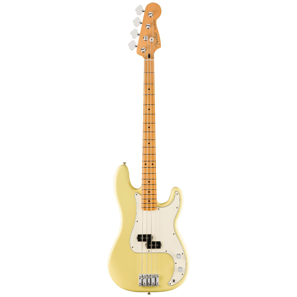 Fender Player II Precision Bass Akçaağaç Klavye Hialeah Yellow Bas Gitar 1