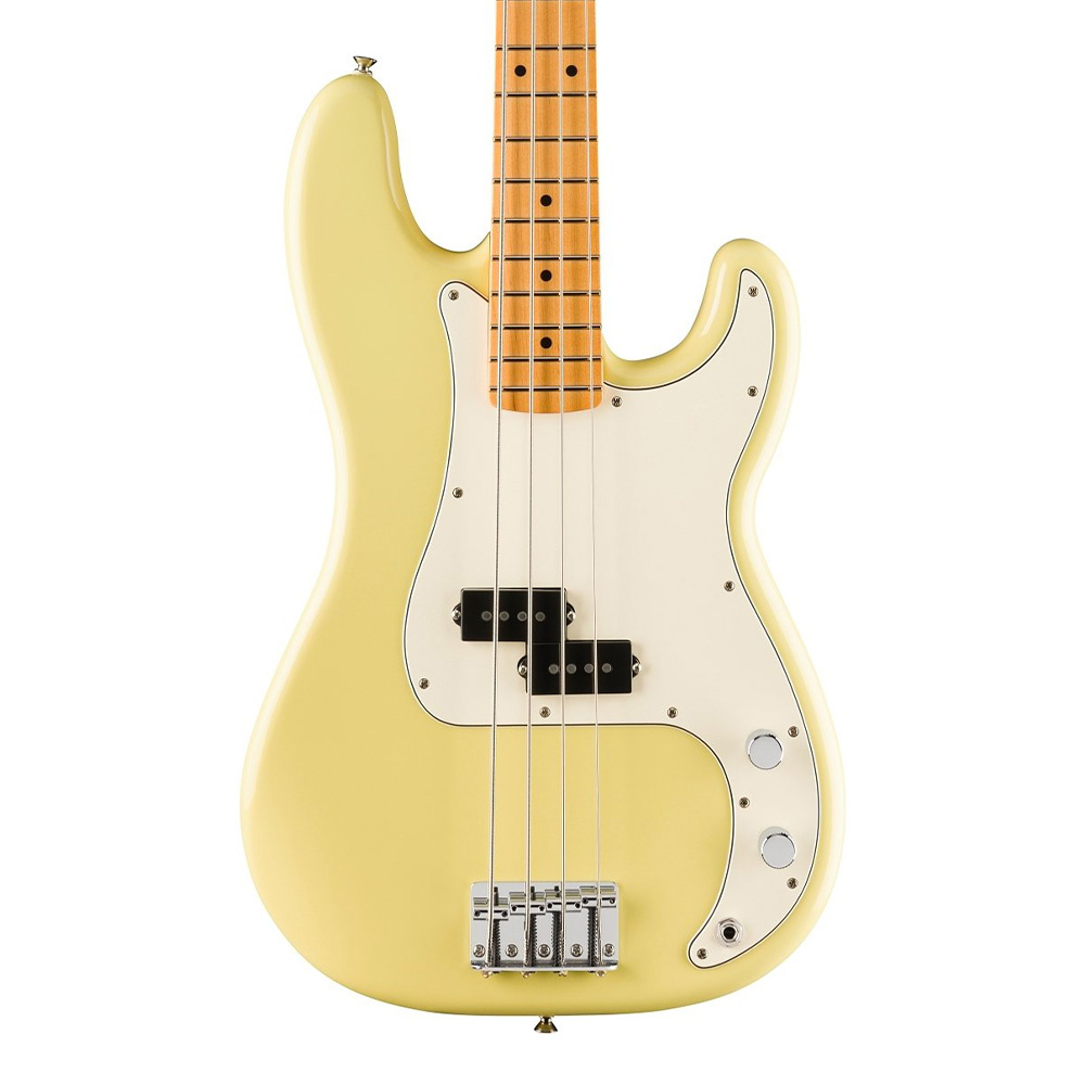 Fender Player II Precision Bass Akçaağaç Klavye Hialeah Yellow Bas Gitar 3