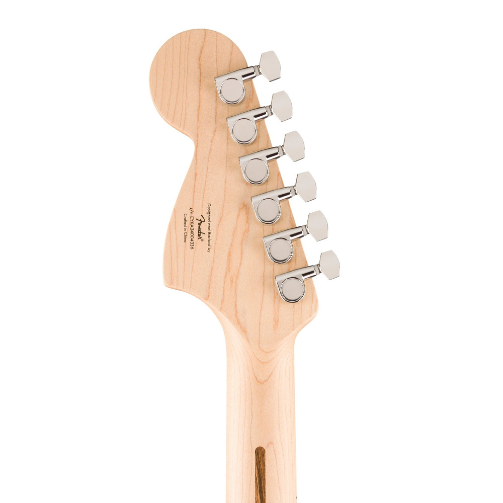 Squier Affinity Jaguar Akçaağaç Klavye WPG Mystic Metallic Brown Elektro Gitar 5