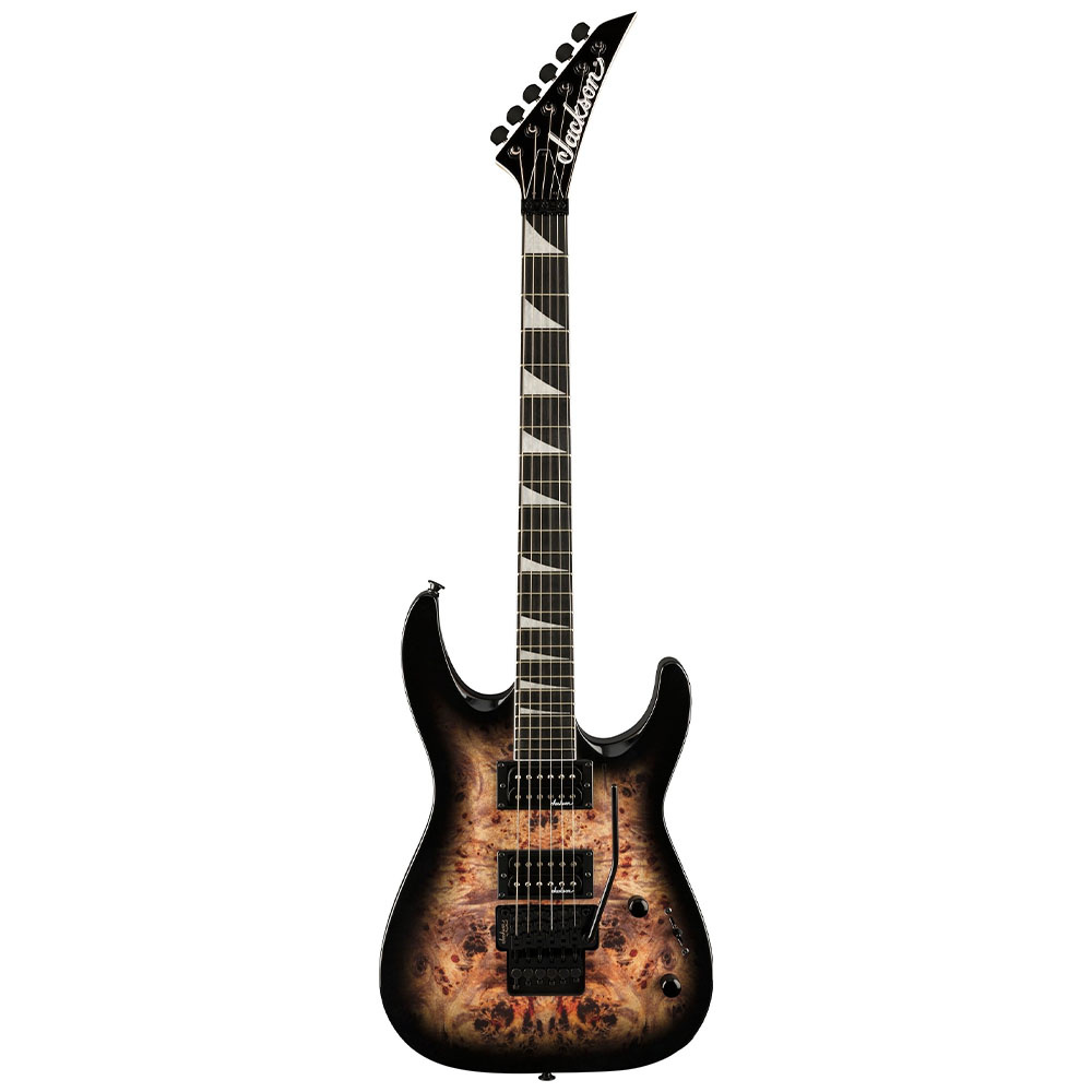 Jackson JS Dinky Arch Top JS32 DKAP Amaranth Klavye Transparent Black Burst Elektro Gitar 1