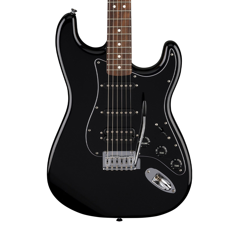 Fender Standard Stratocaster HSS Laurel Klavye Black Elektro Gitar 3