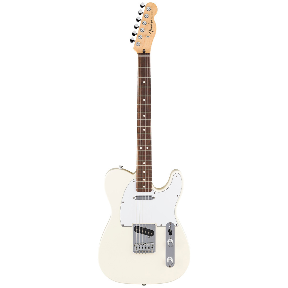 Fender Standard Telecaster Laurel Klavye Olympic White Elektro Gitar 1