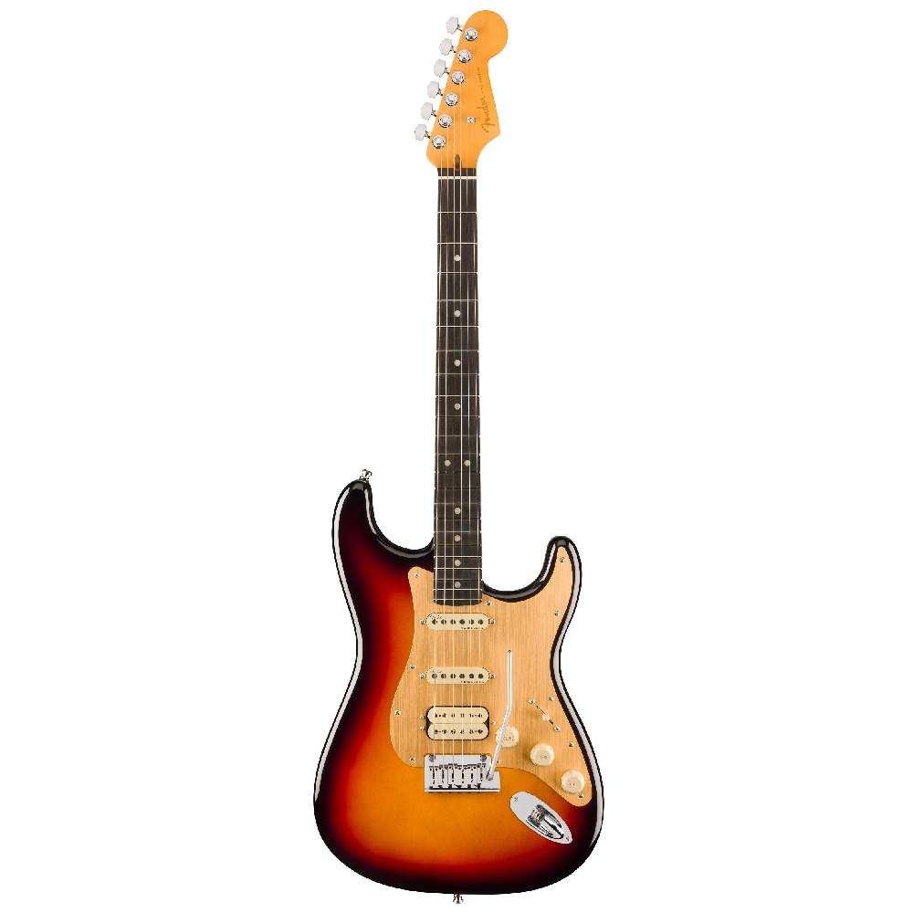 Fender American Ultra II Stratocaster HSS Abanoz Klavye Ultraburst Elektro Gitar 1