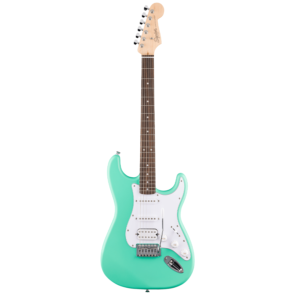 Squier Debut Stratocaster HSS Laurel Klavye Sea Foam Green Elektro Gitar 1