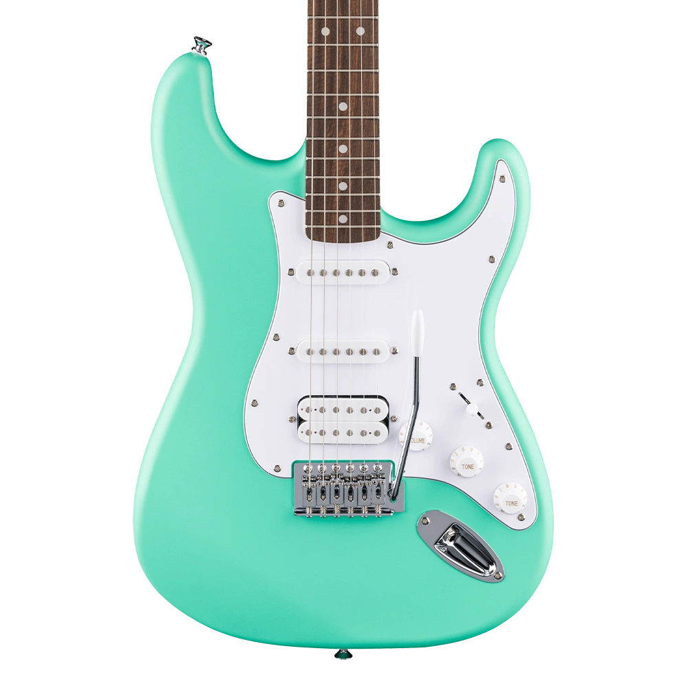 Squier Debut Stratocaster HSS Laurel Klavye Sea Foam Green Elektro Gitar 3