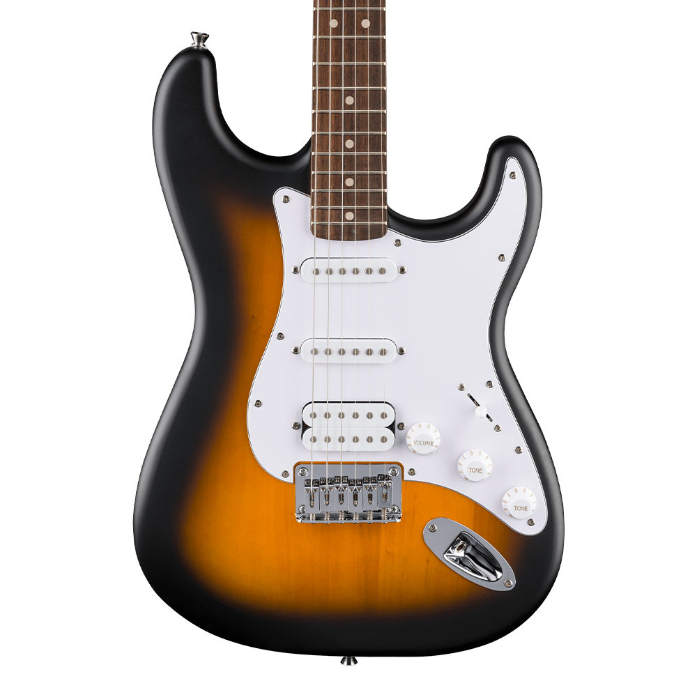 Squier Debut Stratocaster HSS Sabit Köprü Laurel Klavye 2 Ton Sunburst Elektro Gitar 3
