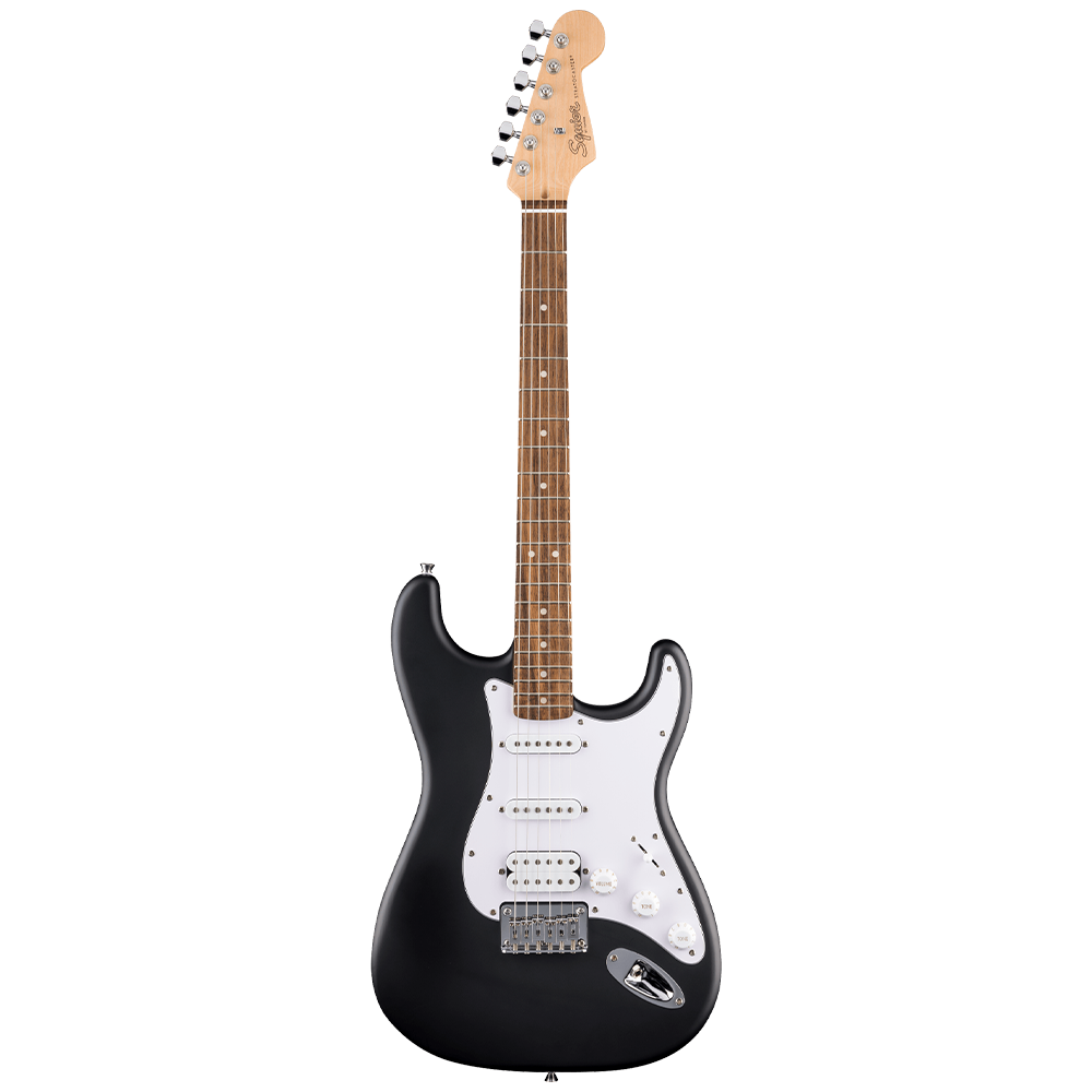 Squier Debut Stratocaster HSS Sabit Köprü Laurel Klavye Black Elektro Gitar 1