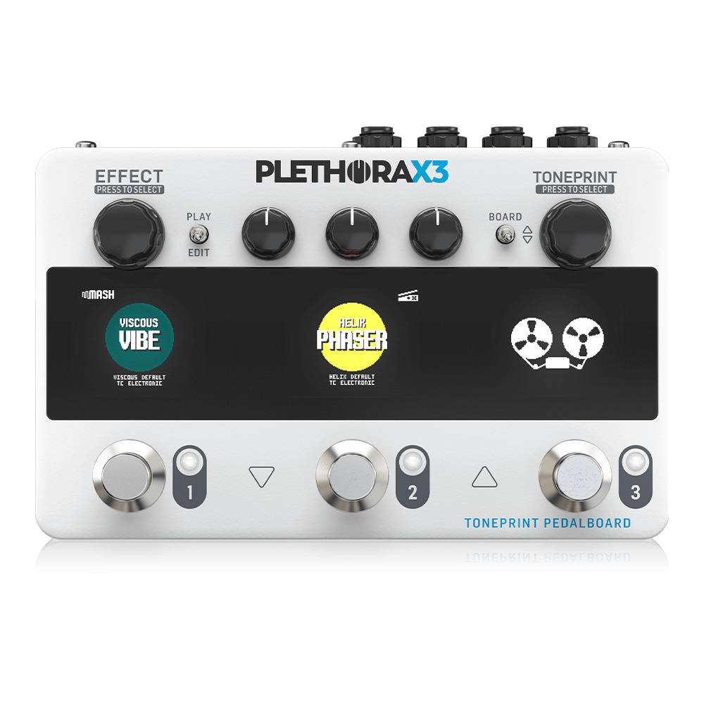 TC Electronic PLETHORA X3 Multi-FX Pedal 1