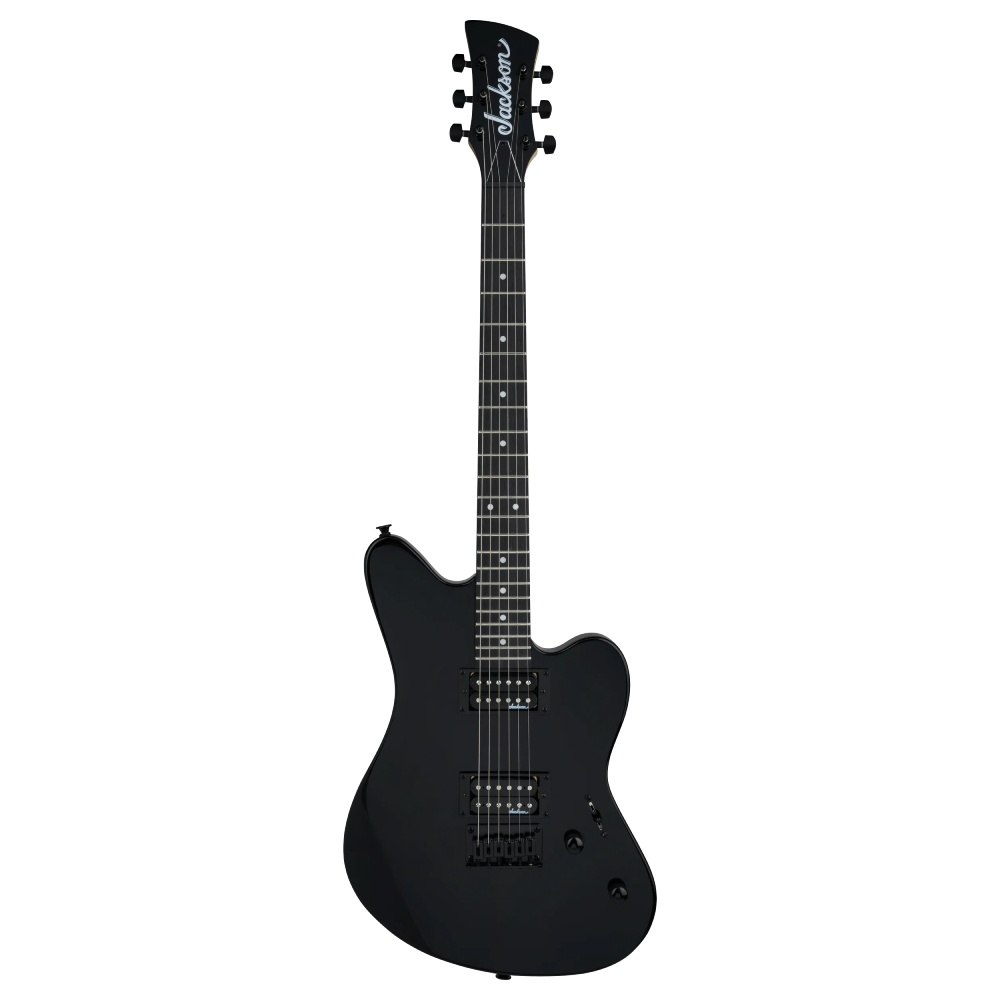 Jackson JS22 HT Surfcaster Amaranth Klavye Gloss Black Elektro Gitar 1