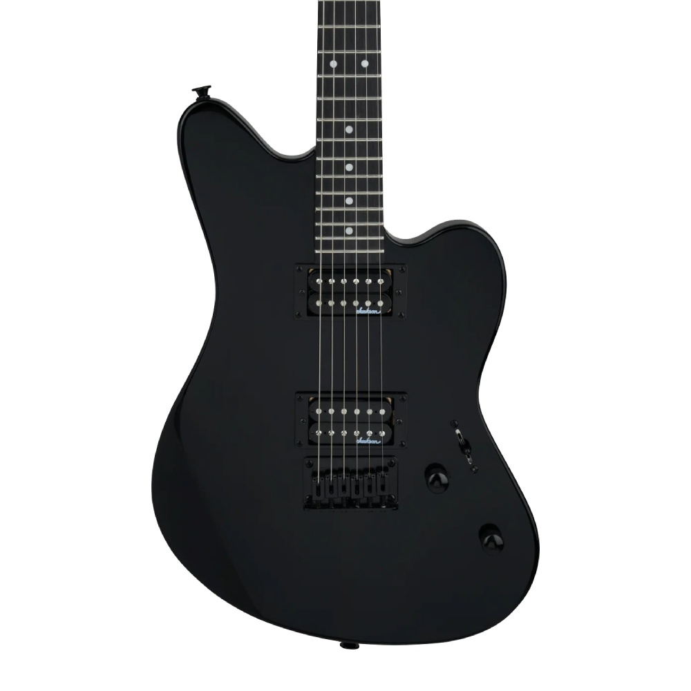 Jackson JS22 HT Surfcaster Amaranth Klavye Gloss Black Elektro Gitar 3